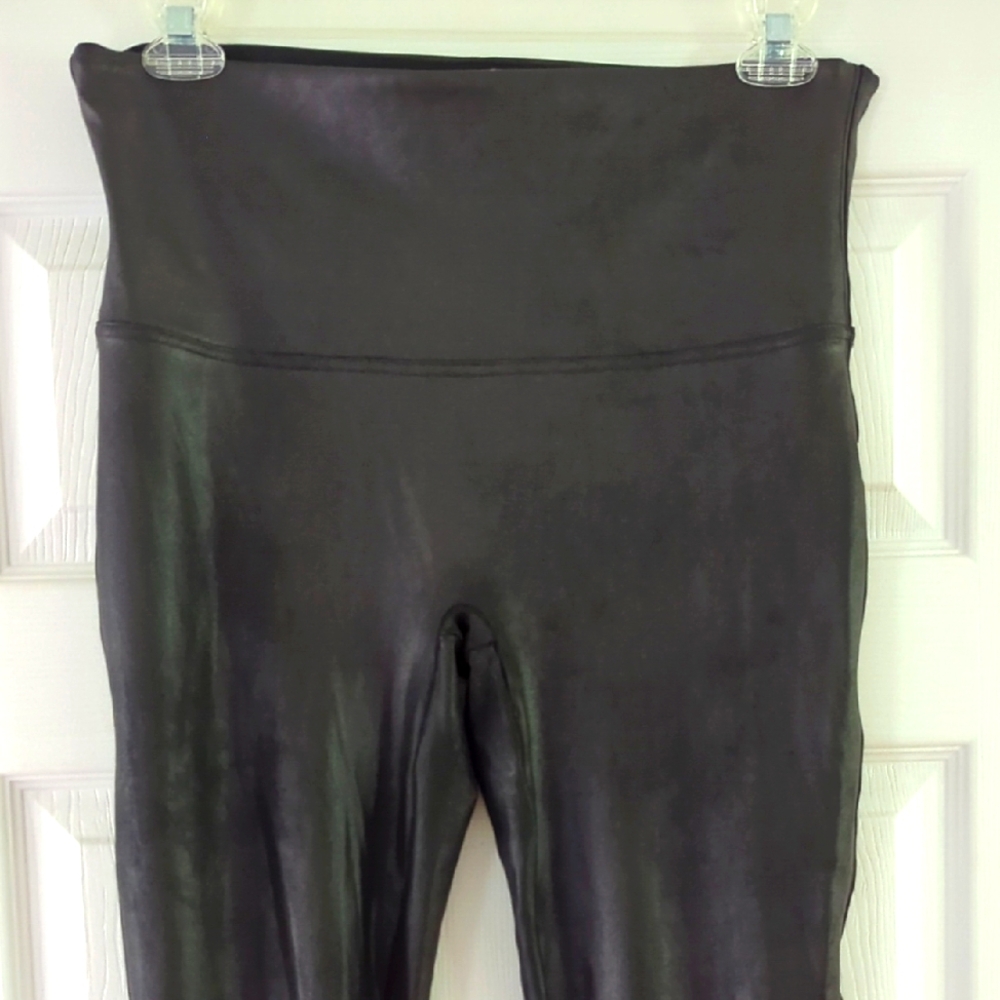 SPANX Faux Leather Leggings